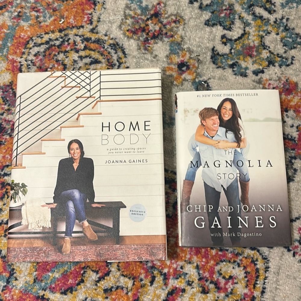 Chip and Joanna Gaines book collection